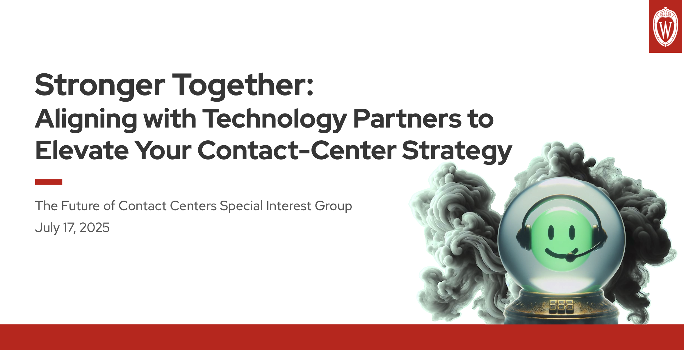 2. UWEBC Presentation Slides: Stronger Together: Aligning with Technology Partners to Elevate Your Contact-Center Strategy thumbnail